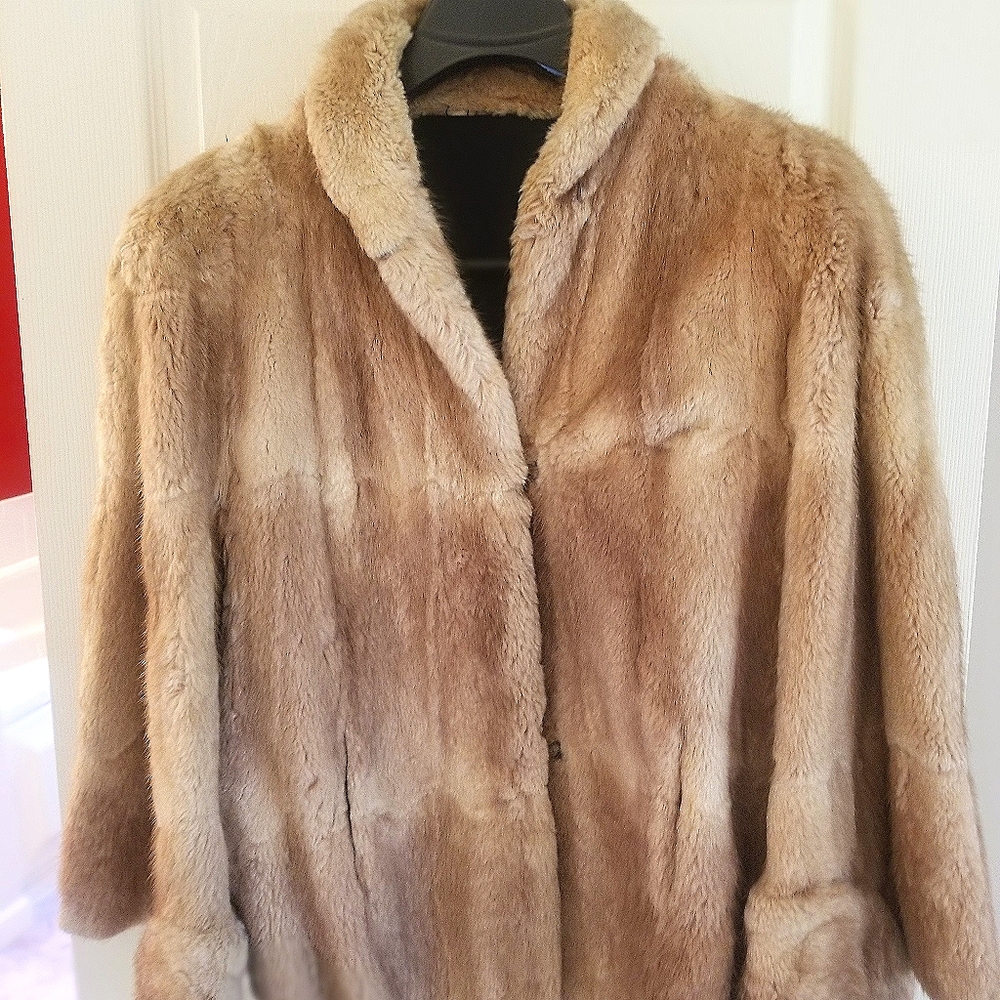 Vintage mink stole fur